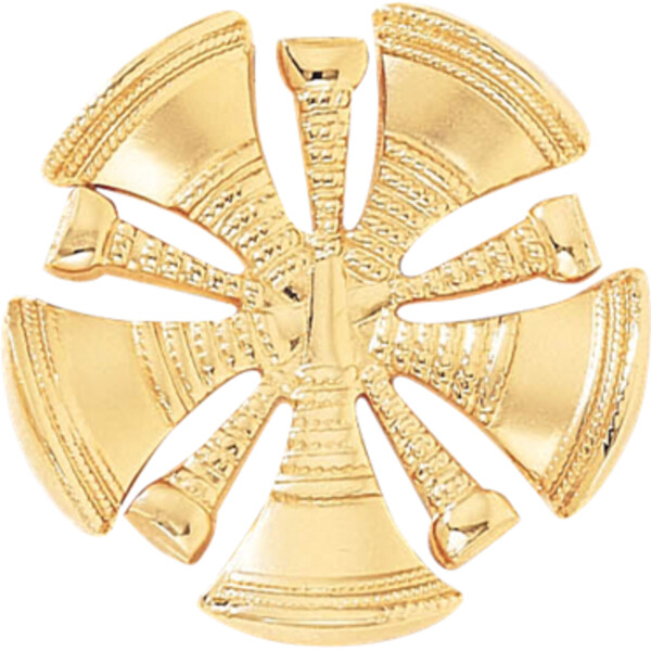 Blackinton Chief 5 Bugles Cap Insignia