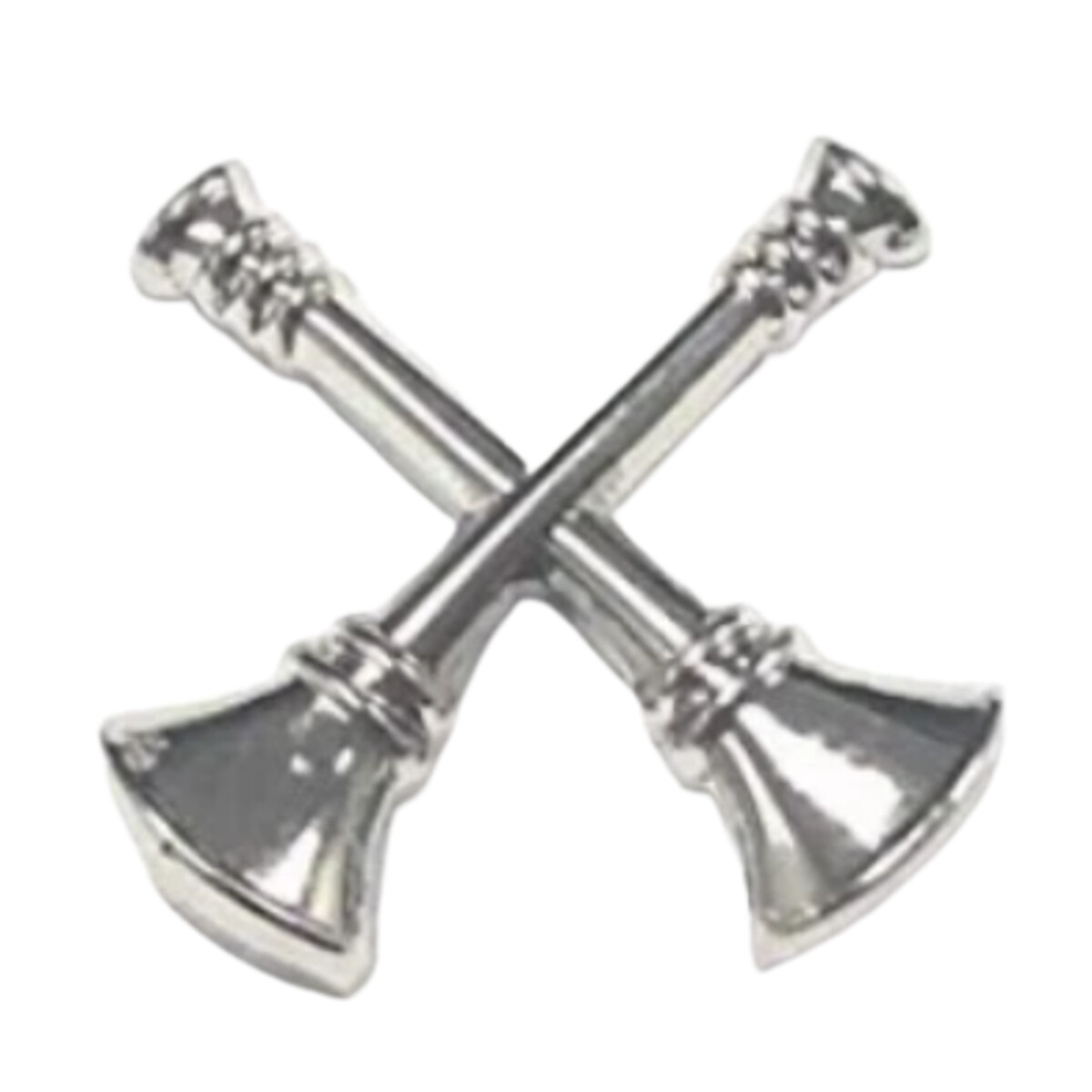 Blackinton Captain Two Bugles Collar Insignia